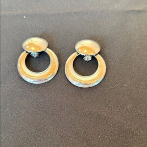 Elegant Silver Hoop Earrings